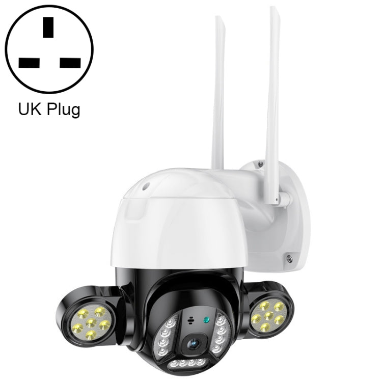 QX55 3.0 Million Pixels IP65 Waterproof 2.4G Wireless IP Camera, Support Motion Detection & Two-way Audio & Night Vision & TF Card, EU Plug, QX55 QX55 3.0 Million Pixels IP65 Waterproof 2.4G Wireless IP Camera, Support Motion Detection & Two-way Audio & Night Vision & TF Card, EU Plug, QX55